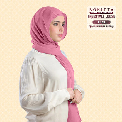 Bokitta Inspired Plain Collection In Rose Dust - Free Box