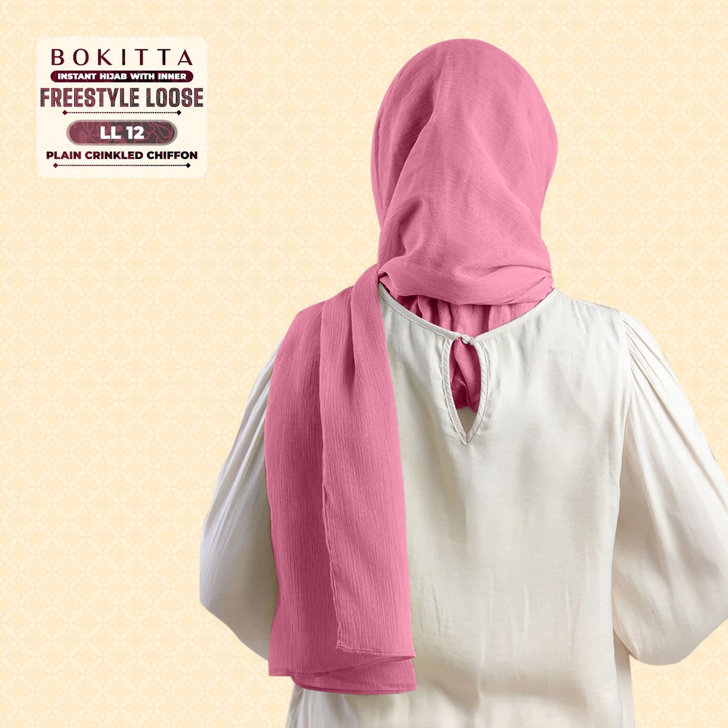 Bokitta Inspired Plain Collection In Rose Dust - Free Box