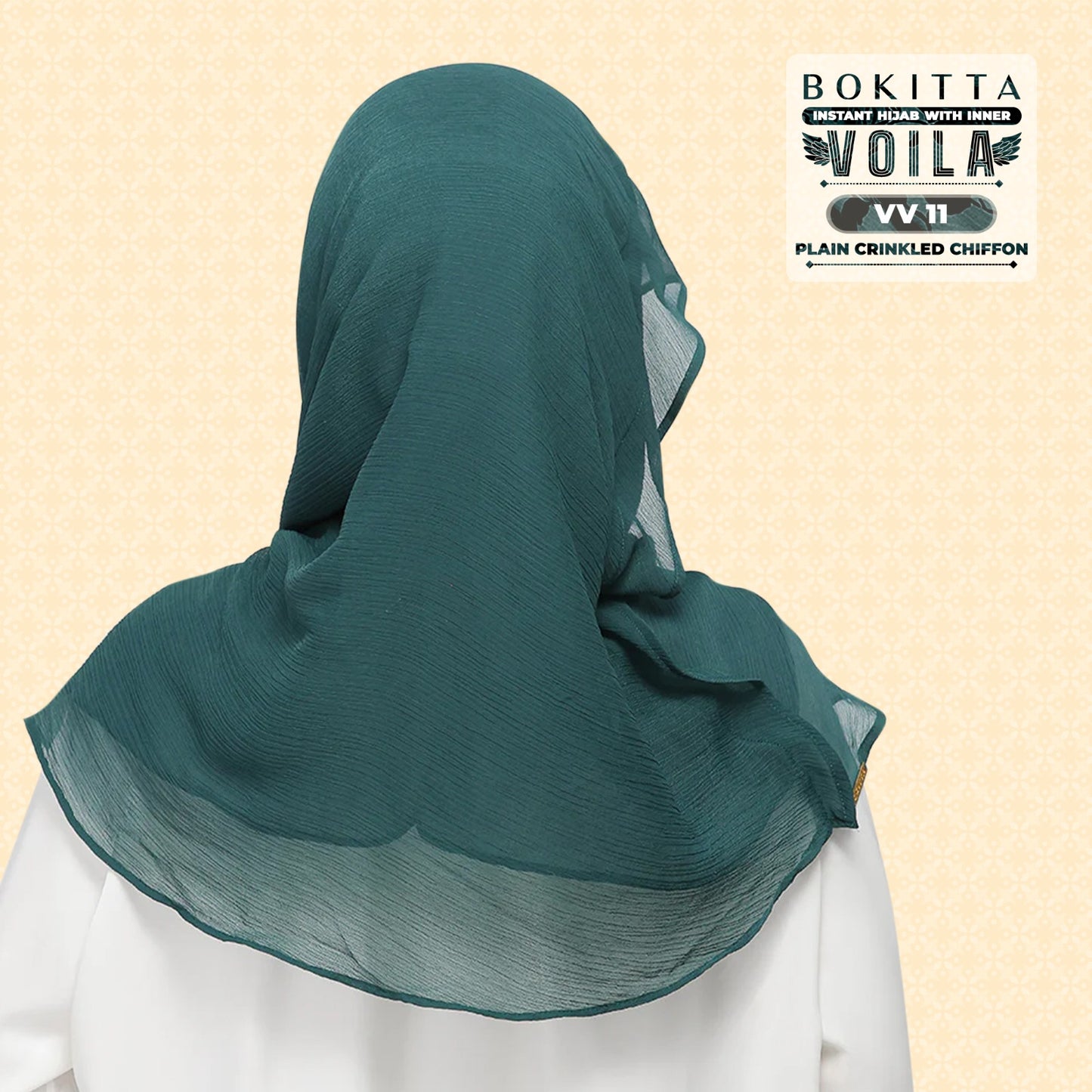 Bokitta Inspired Plain Collection In Forest Green - Free Box