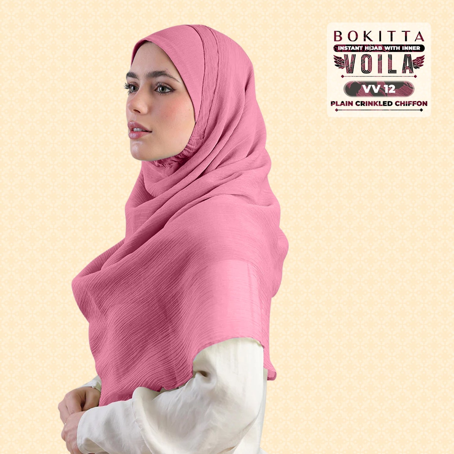 Bokitta Inspired Plain Collection In Rose Dust - Free Box