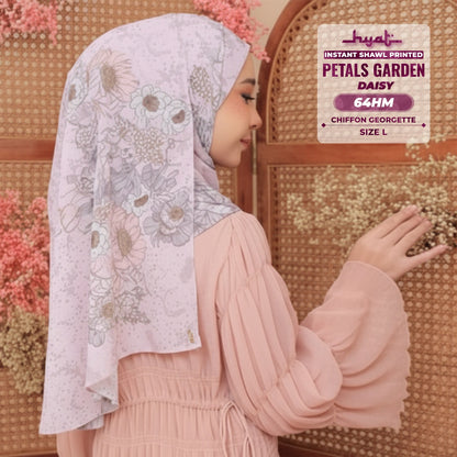 Hyat Inspired Instant Printed Daisy Collection (64HM-64HX-64HU)