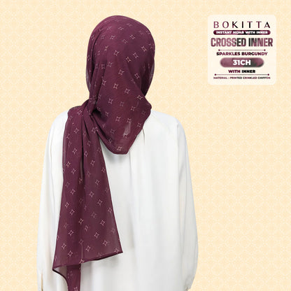 Bokitta Inspired Sparkle Burgundi Collecion (31BB) - Free Box