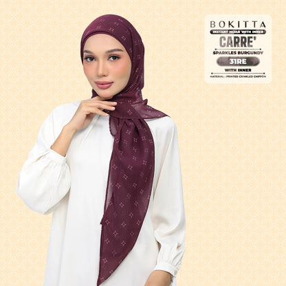 Bokitta Inspired Sparkle Burgundi Collecion (31BB) - Free Box