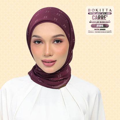 Bokitta Inspired Sparkle Burgundi Collecion (31BB) - Free Box