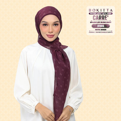 Bokitta Inspired Sparkle Burgundi Collecion (31BB) - Free Box