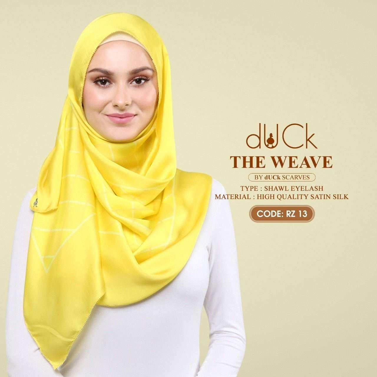 dUCk Inspired The Weave Eyelash Shawl Collection (RZ13)