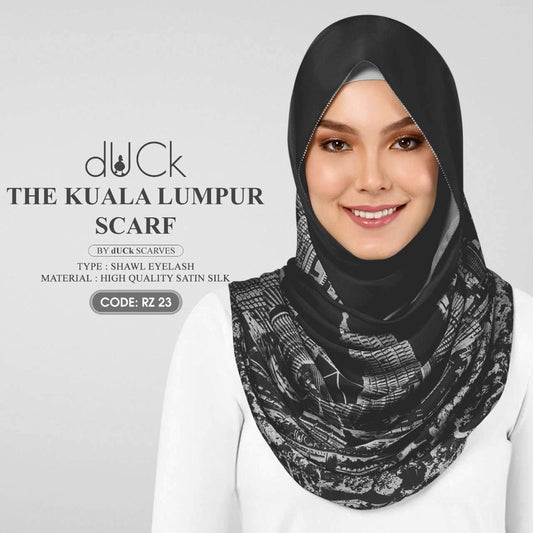 dUCk Inspired The KLCC Eyelash Shawl Collection (RZ16-23)