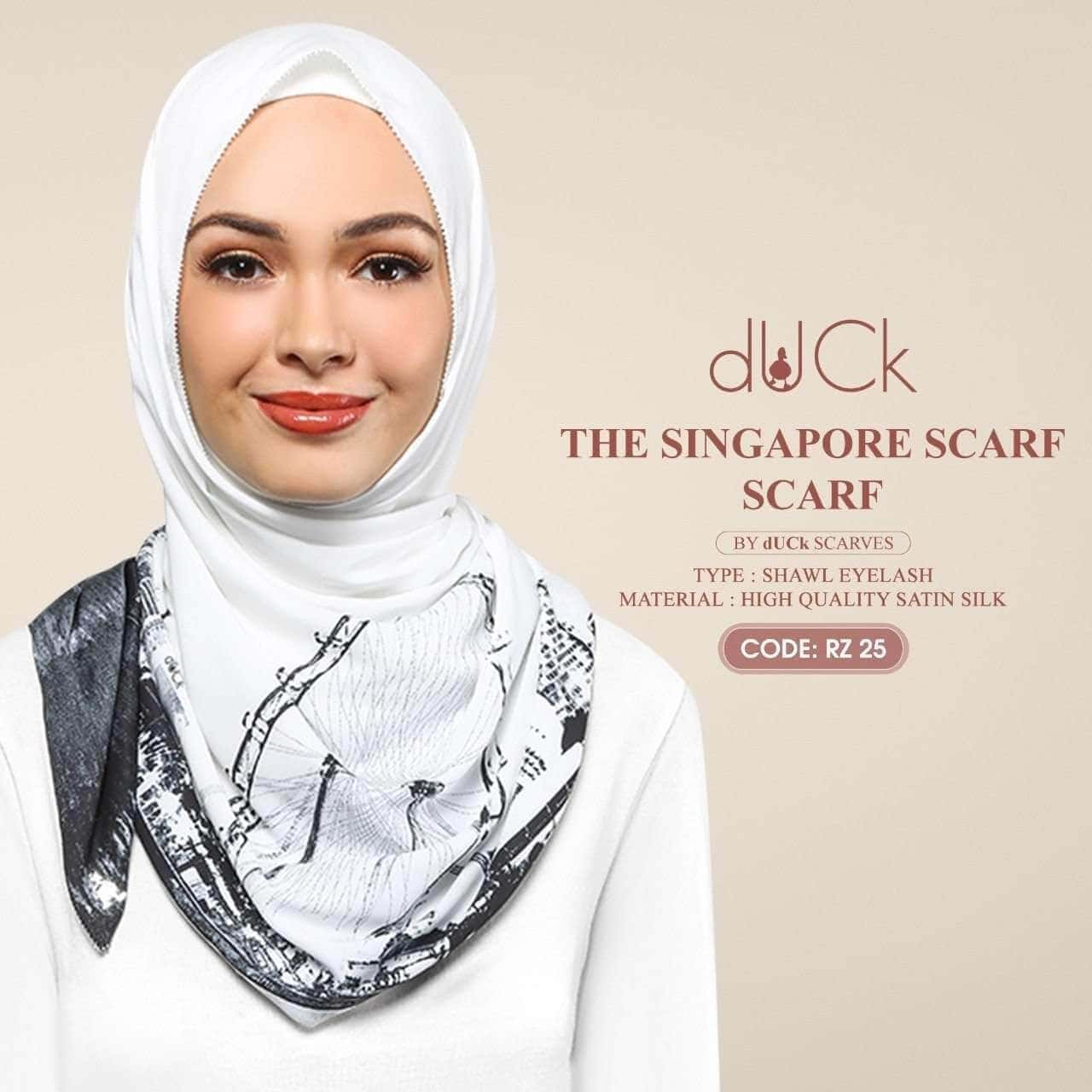 dUCk Inspired The Singapore Eyelash Shawl Collection (RZ25)