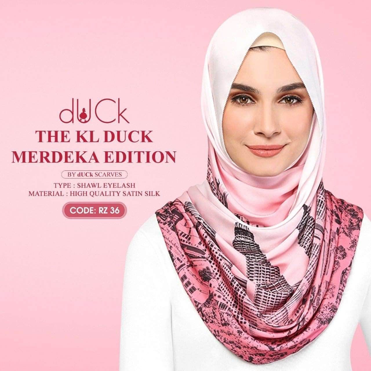 dUCk Inspired The KLCC Merdeka Edition Eyelash Shawl Collection (RZ34-36)