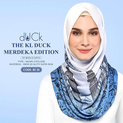 dUCk Inspired The KLCC Merdeka Edition Eyelash Shawl Collection (RZ34-36)