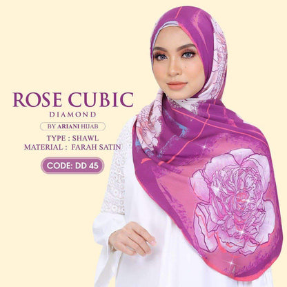 Ariani Shawl Thalia & Rose Cubic Diamond Collection RM14