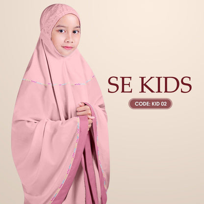 Telekung SE Siti Khadijah KIDS Collection - Free Woven Bag