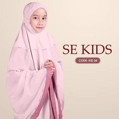 Telekung SE Siti Khadijah KIDS Collection - Free Woven Bag