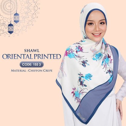 Ariani Shawl Oriental Printed Collection