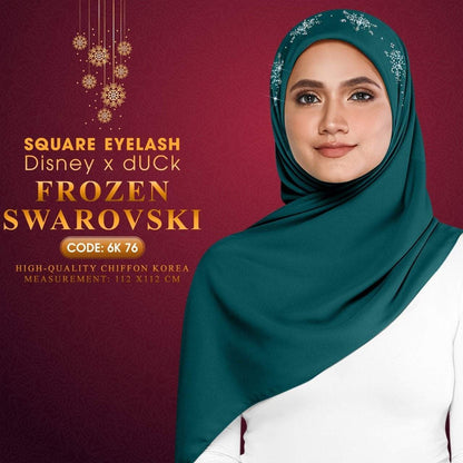 dUCk Swarovski Eyelash Square Collection RM14