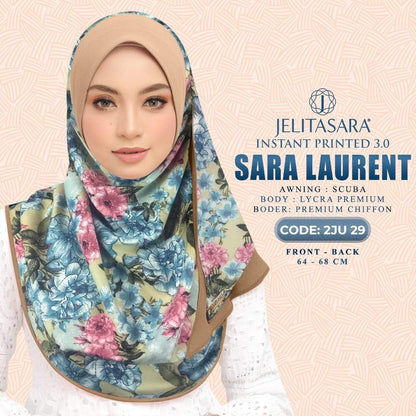 Jelitasara Sara Laurent Instant Printed 3.0 Collection RM14