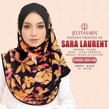 Jelitasara Sara Laurent Instant Printed 3.0 Collection RM14