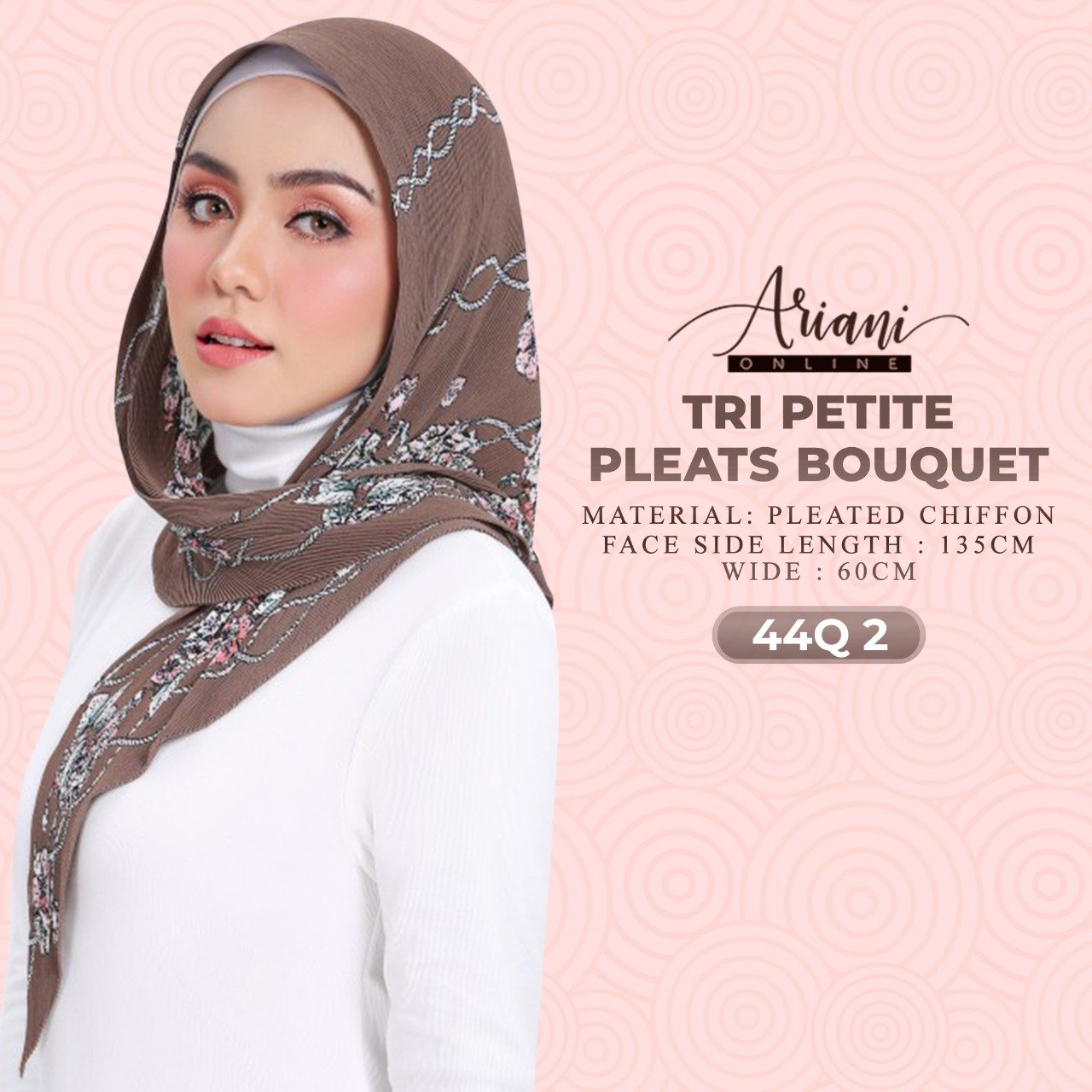 Ariani Tri Petite Pleats Bouquet SQ Collection