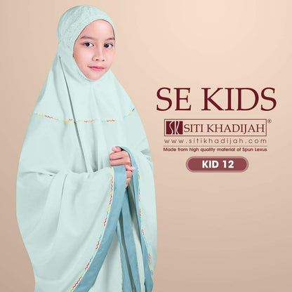 Telekung SE Siti Khadijah KIDS Collection - Free Woven Bag