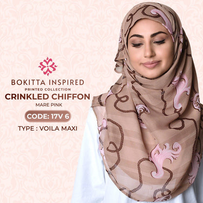 Bokitta Voila!Maxi Printed Crinkled Chiffon Collection 2.0