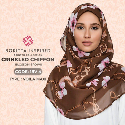 Bokitta Voila!Maxi Printed Crinkled Chiffon Collection 3.0