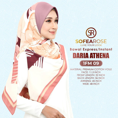 Sofearose Daria Athena Bawal Express Instant Collection