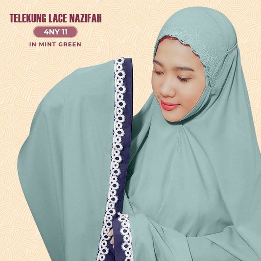 SARONY Telekung Lace Nazifah Collection (4NY)
