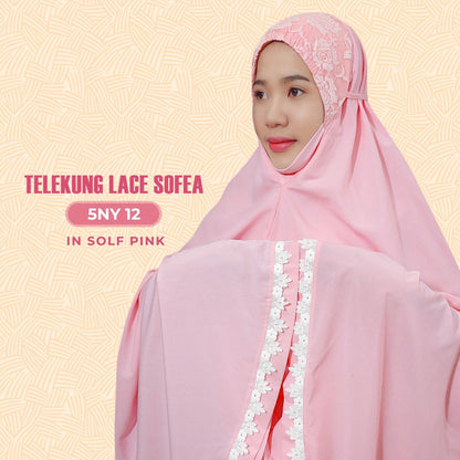 SARONY Telekung Lace Sofea Collection