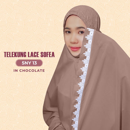 SARONY Telekung Lace Sofea Collection
