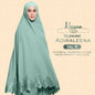 Aleena Telekung Aidraleena Collection - Free Woven Bag (1AL)