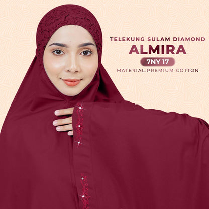 SARONY Telekung Sulam Diamond Almira Collection (7NY)