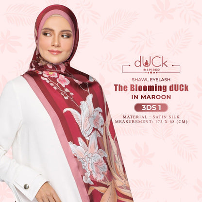 The Blooming dUCk - Orchid Shawl Eyelash Collection