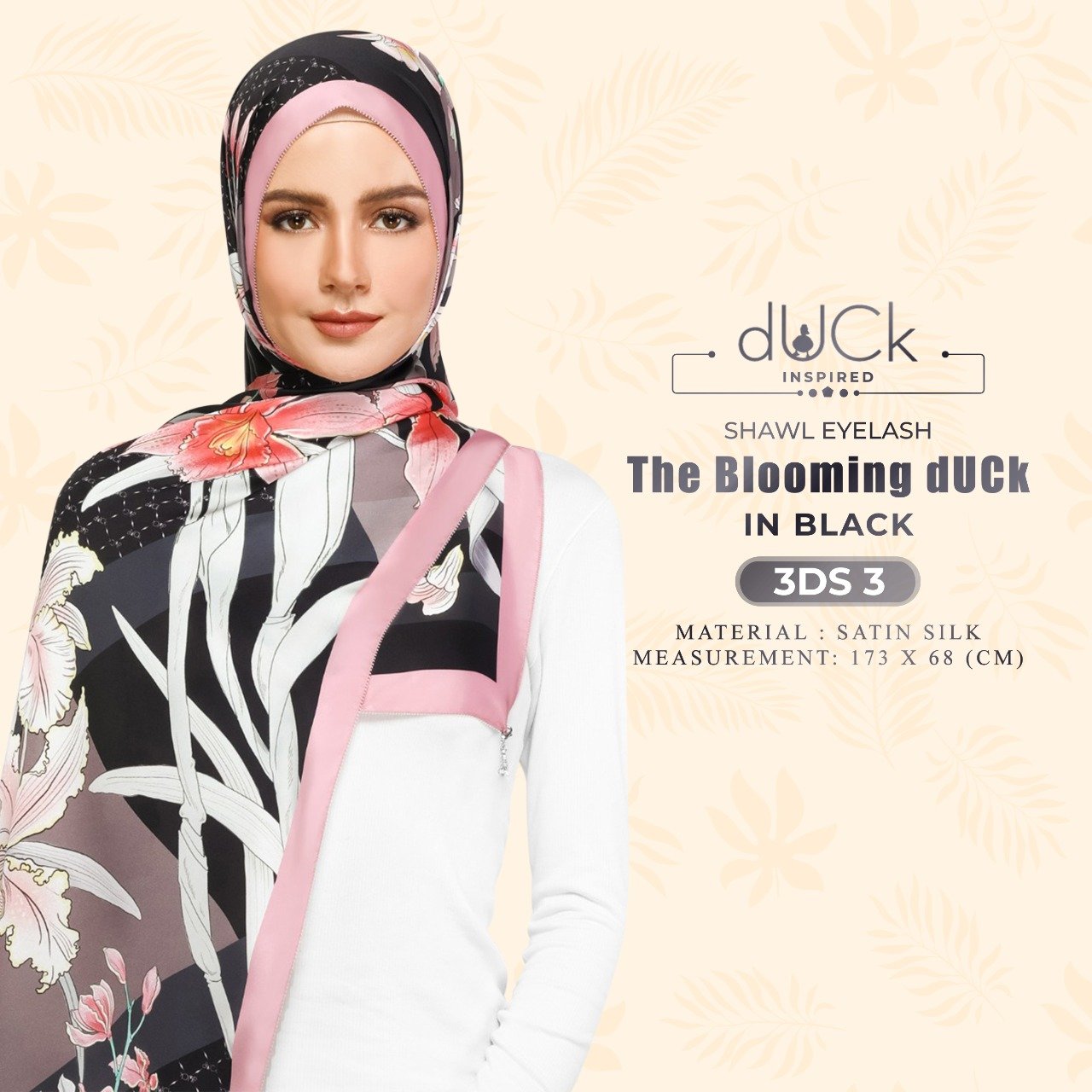 The Blooming dUCk - Orchid Shawl Eyelash Collection