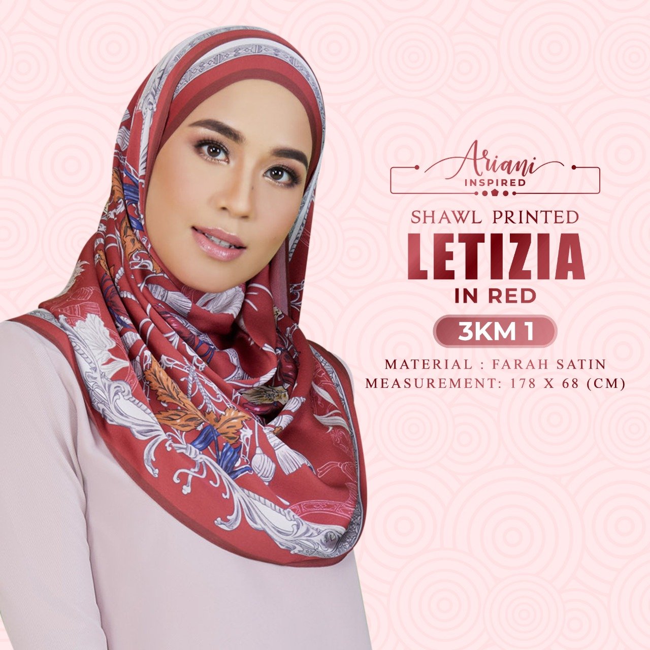 Ariani Inspired Letizia Printed Shawl Collection