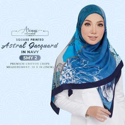 Ariani Printed Astral Jacquard Twill SQ Collection
