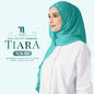Naelofar Hijab Inispired Semi-Instant Diamond Tiara Plain Collection (1CK)
