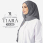 Naelofar Hijab Inispired Semi-Instant Diamond Tiara Plain Collection (1CK)