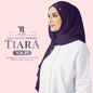 Naelofar Hijab Inispired Semi-Instant Diamond Tiara Plain Collection (1CK)
