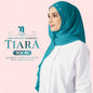 Naelofar Hijab Inispired Semi-Instant Diamond Tiara Plain Collection (1CK)