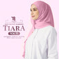 Naelofar Hijab Inispired Semi-Instant Diamond Tiara Plain Collection (1CK)