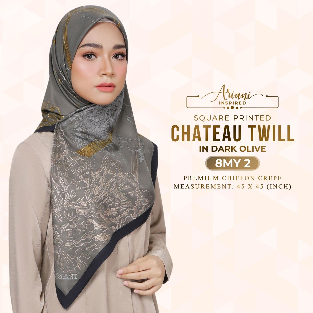 Ariani Printed Chateau Twill SQ Collection