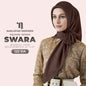 Naelofar Hijab Inispired Swara SQ Plain Collection (12Z)