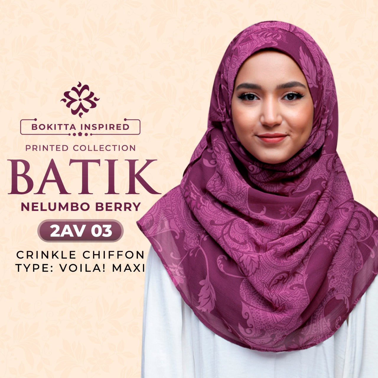 Bokitta Voila!MAXI Printed Batik Collection