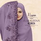 NEW - Aleena Telekung Aidraleena Limited Edition Collection - Free Woven Bag (2AL)