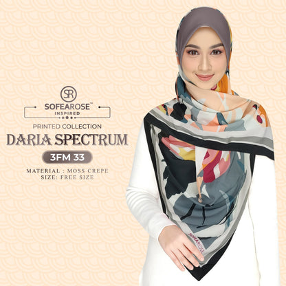 Sofearose Printed Daria Spectrum Bawal Express Instant Collection 2.0