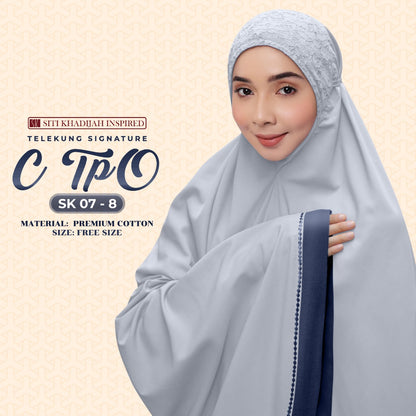 Telekung SK C TPO Collection - Free Woven Bag