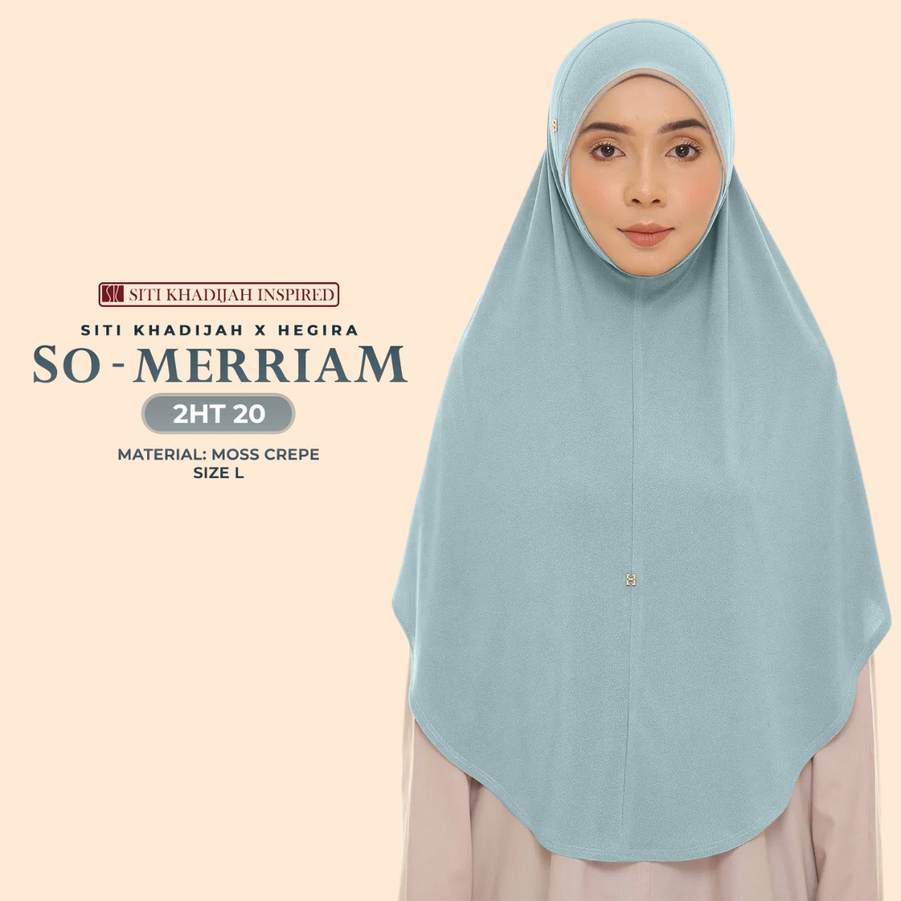 Siti Khadijah X Hegira So Merriam Instant Plain Collection (2HT}