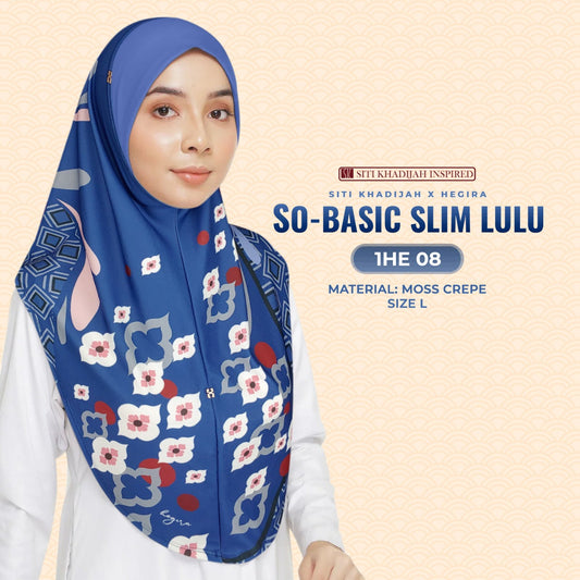 Hegira Hijab Inspired So-Basic Slim Lulu Instant Sarung Crepe Collection