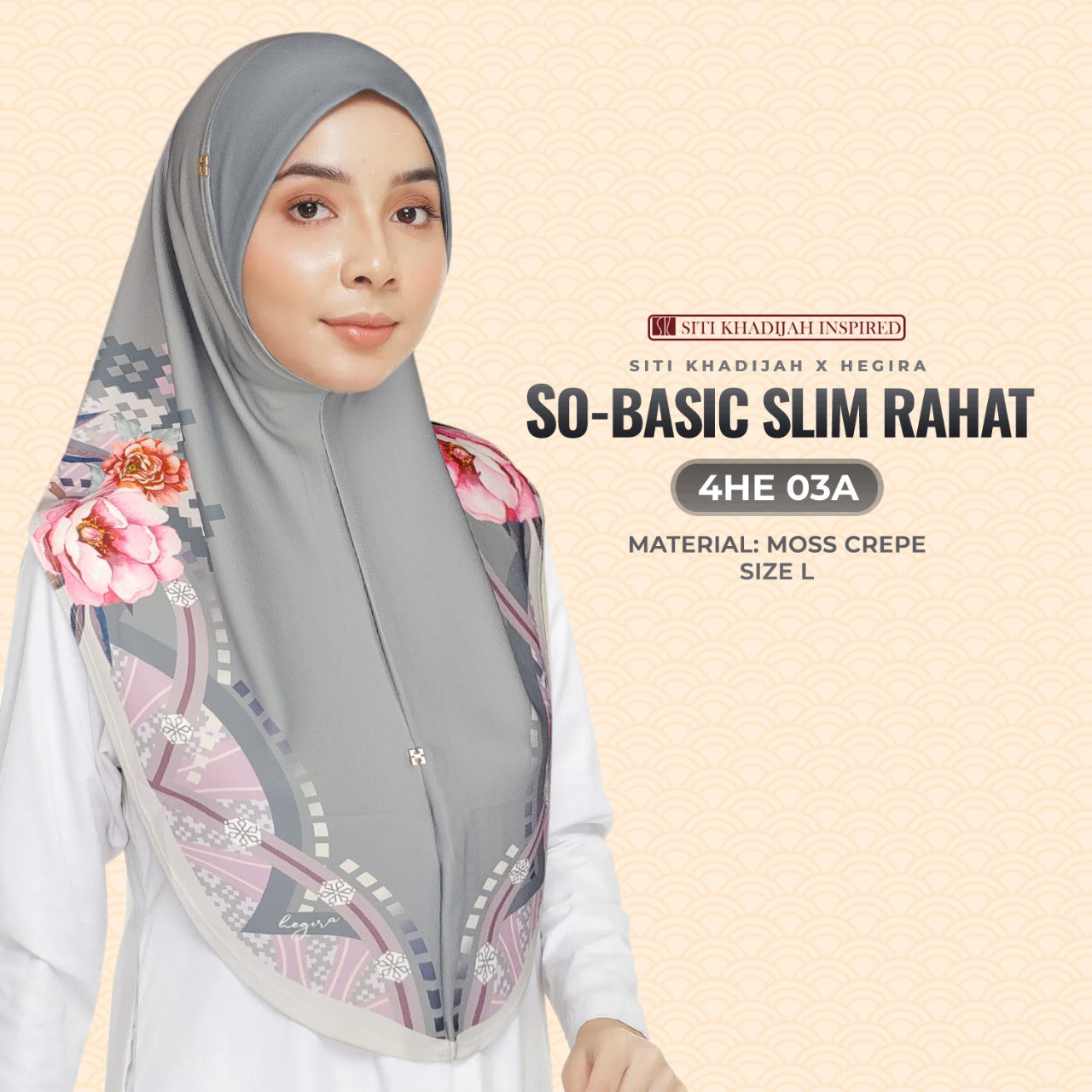 Hegira Hijab Inspired So-Basic Slim Rahat Instant Sarung Crepe Collection