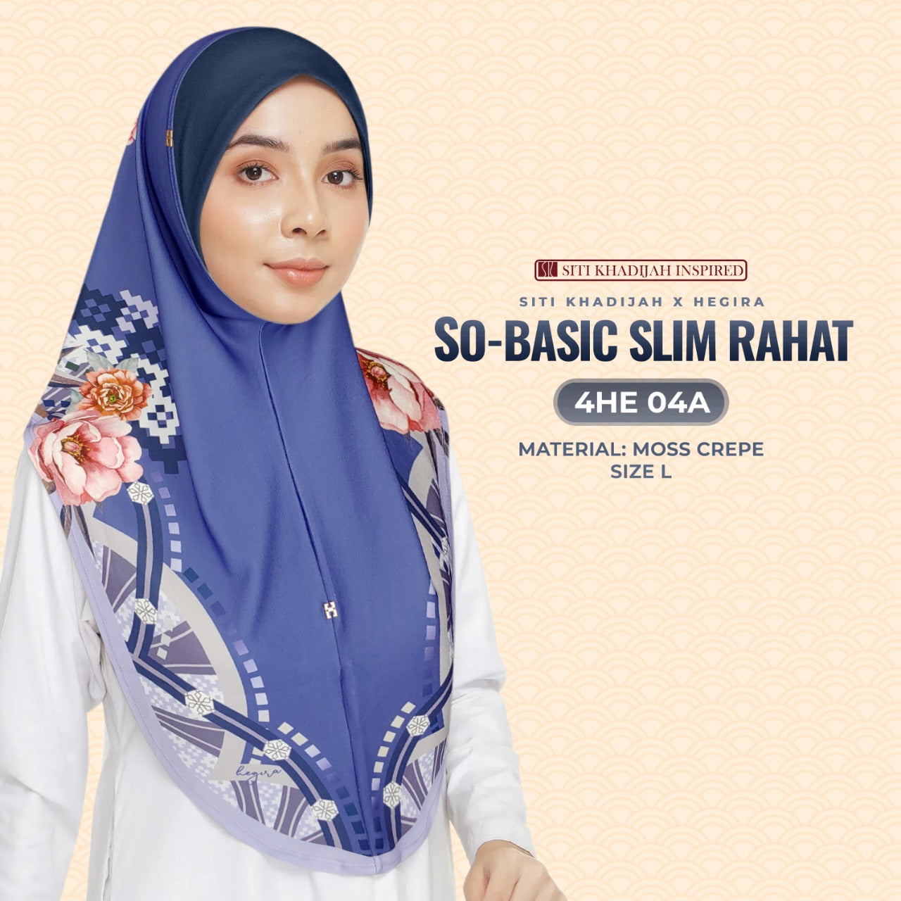 Hegira Hijab Inspired So-Basic Slim Rahat Instant Sarung Crepe Collection